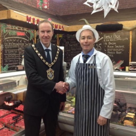 Visit from the Mayor of Prestayn